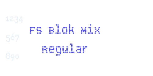 FS Blok Mix Regular-font-download