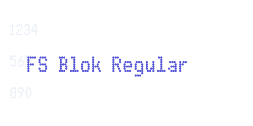 FS Blok Regular-font-download