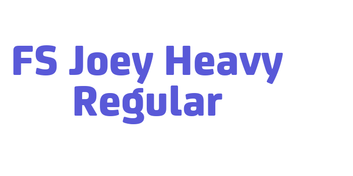 FS Joey Heavy Regular Font Download