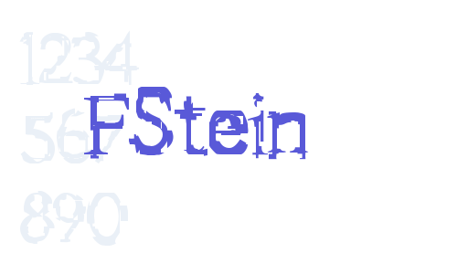 FStein Font Download