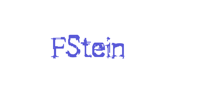 FStein Font Download