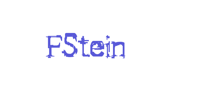 FStein Font