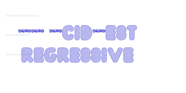 FT AcidTest regressive font free