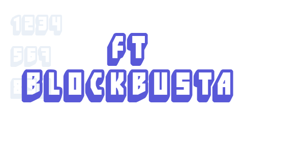 FT Blockbusta font