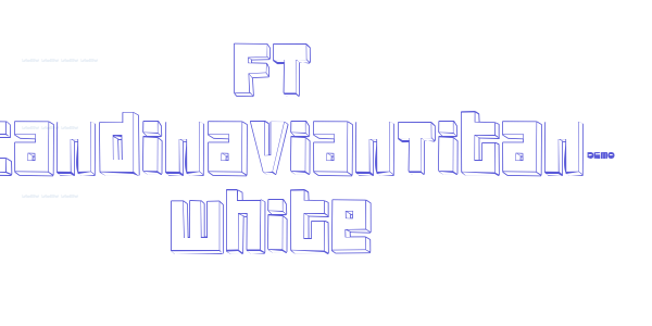 FT ScandinavianTitan2 White font free