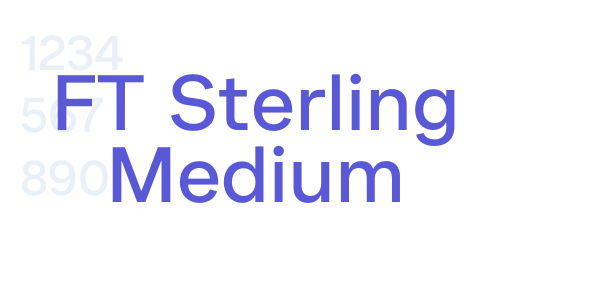 FT Sterling Medium font free