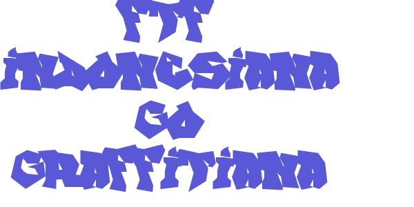 FTF Indonesiana Go Graffitiana font free