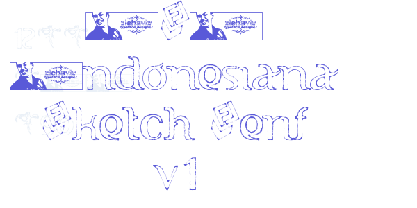 FTF Indonesiana Sketch Serif v.1 font