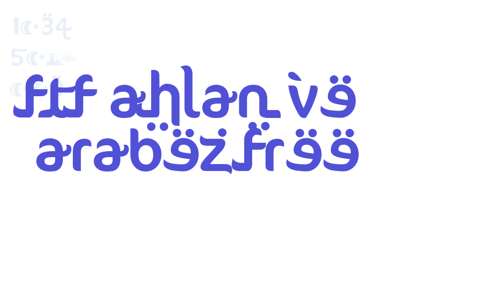 FTF Ahlan Ve Arabez FREE-font-download