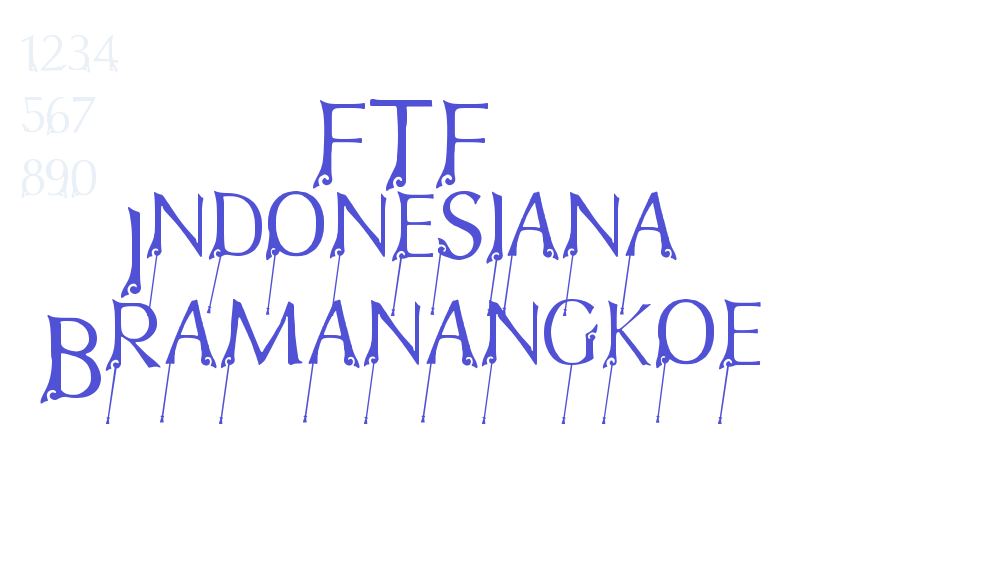 FTF Indonesiana Bramanangkoe-font-download