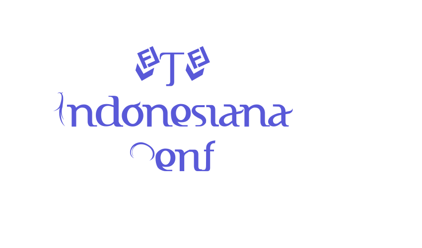 FTF Indonesiana Serif Font