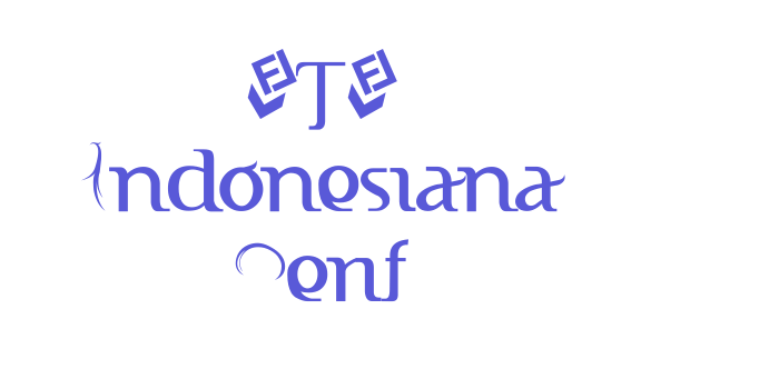 FTF Indonesiana Serif Font Download