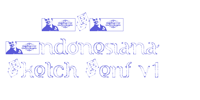 FTF Indonesiana Sketch Serif v.1 Font Download