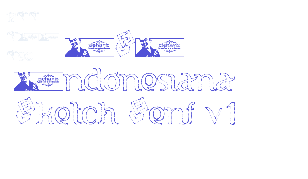 FTF Indonesiana Sketch Serif v.1-font-download