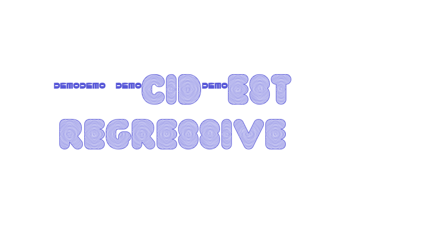 FT AcidTest regressive Font Download