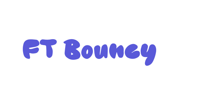 FT Bouncy Font Download