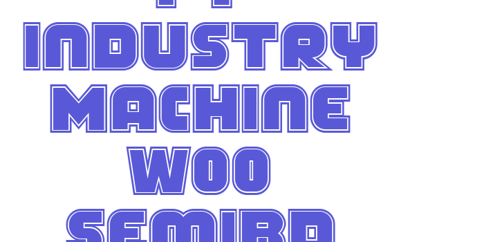 FT Industry Machine W00 SemiBd Font