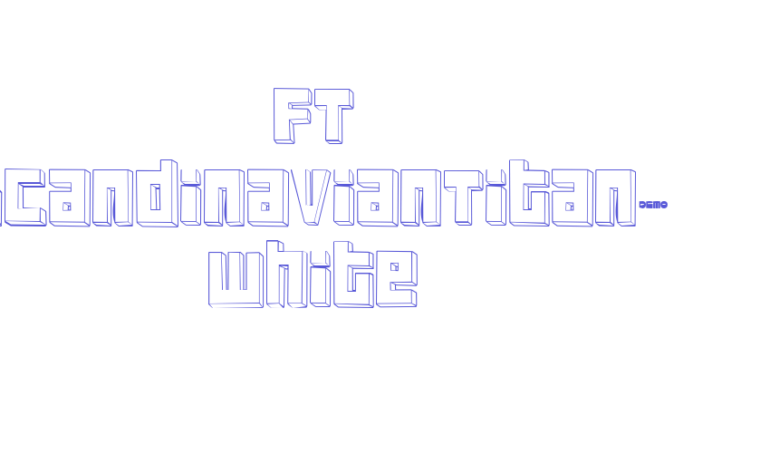 FT ScandinavianTitan2 White Font Download