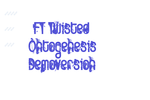 FT Twisted Ontogenesis Demoversion