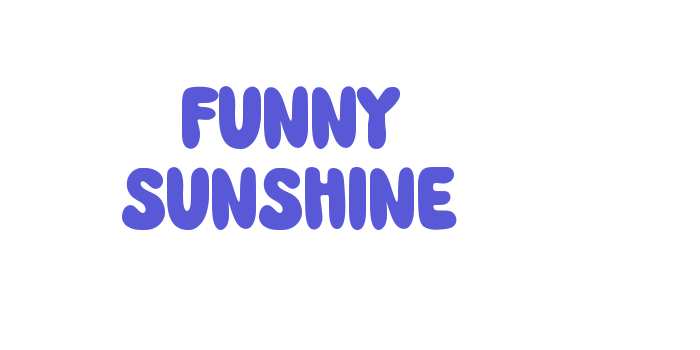 FUNNY SUNSHINE Font Download