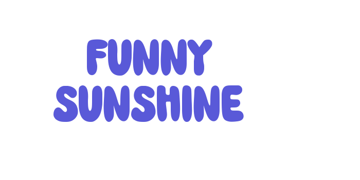 FUNNY SUNSHINE Font