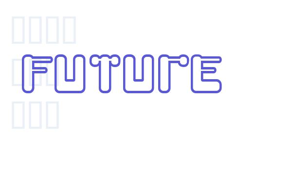 FUTURE Font