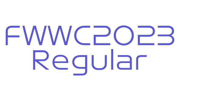 FWWC2023 Regular Font Download