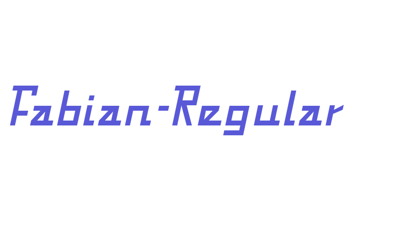 Fabian-Regular Font Download