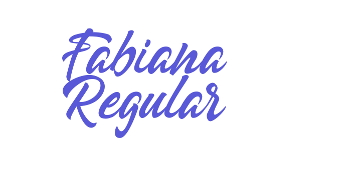 Fabiana Regular Font