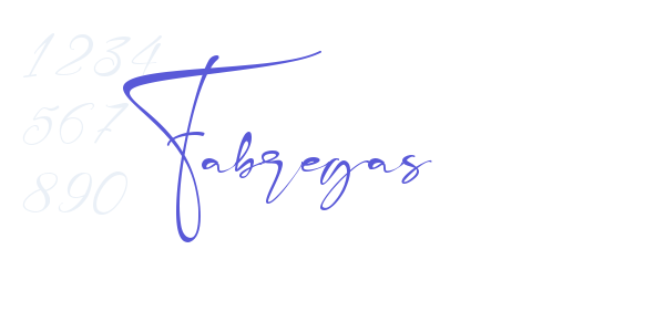 Fabregas font free