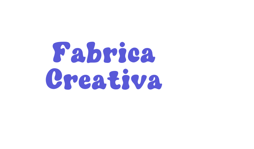 Fabrica Creativa Font