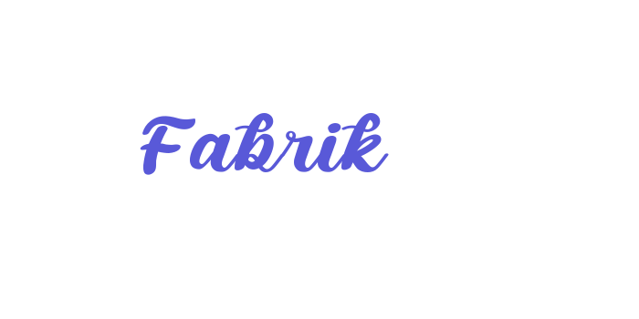 Fabrik Font Download