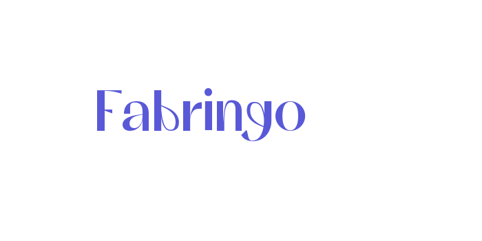 Fabringo Font Download