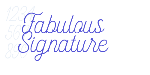 Fabulous Signature-font-download