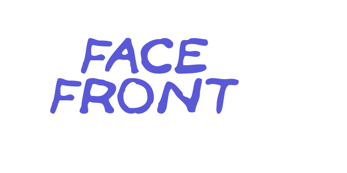 Face Front Font Download