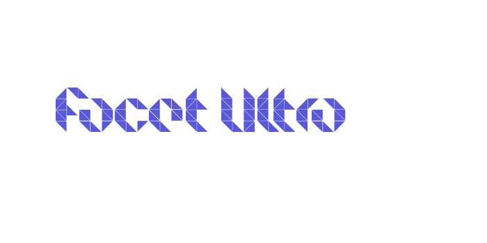 Facet Ultra Font Download