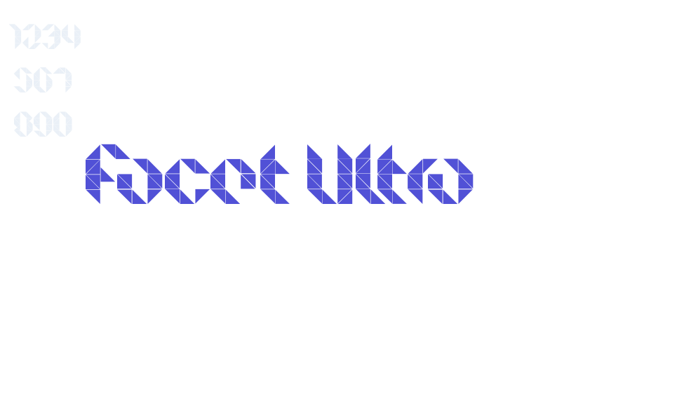 Facet Ultra-font-download