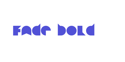 Fade Bold-font-download