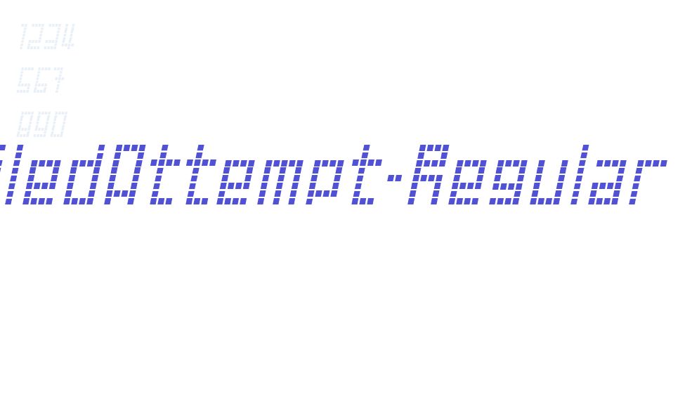 FailedAttempt-Regular-font-download