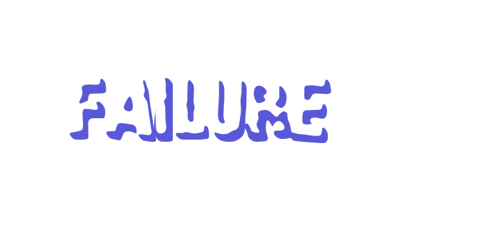 Failure Font