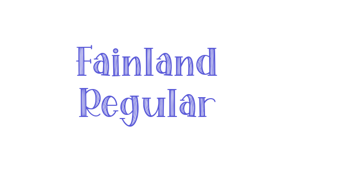 Fainland Regular Font Download