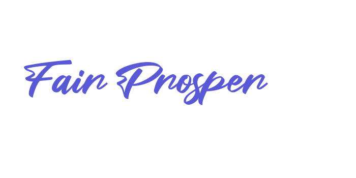 Fair Prosper Font Download