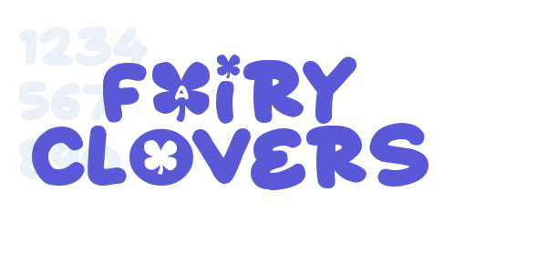 Fairy Clovers font free