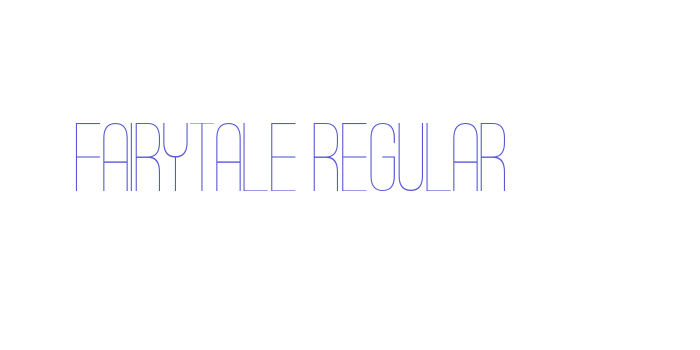 Fairytale Regular Font