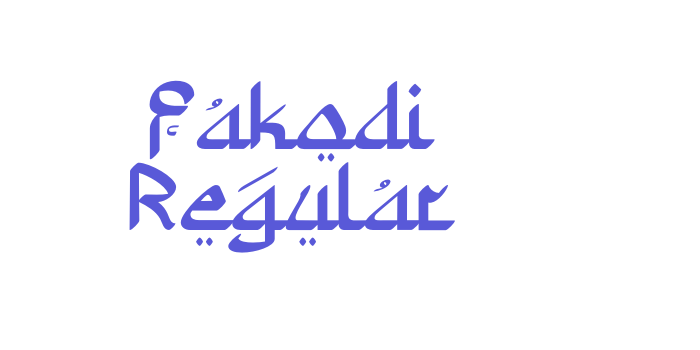 Fakodi Regular Font Download