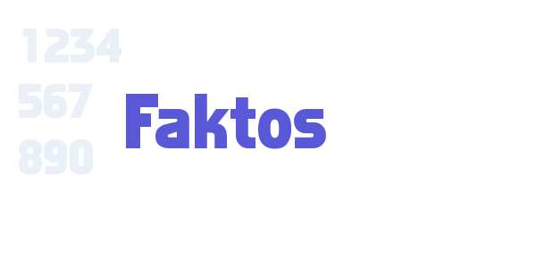 Faktos font