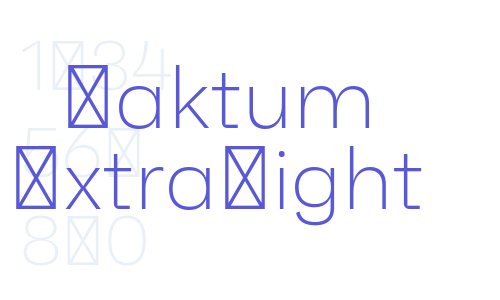 Faktum ExtraLight Font Download