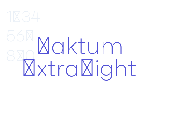 Faktum ExtraLight Font Download