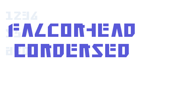 Falconhead Condensed font