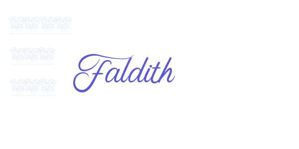 Faldith font free